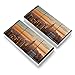 New York Skyline Sunset Penthouse Suite View Eraser Set of 2