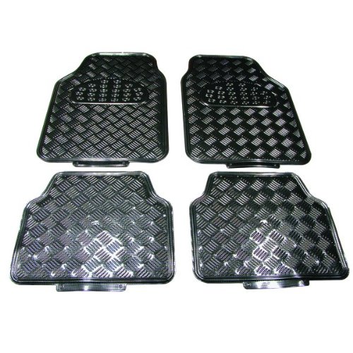 Carpoint 0318129 Fussmatten uni \'Alu-carbon\' Preisvergleich
