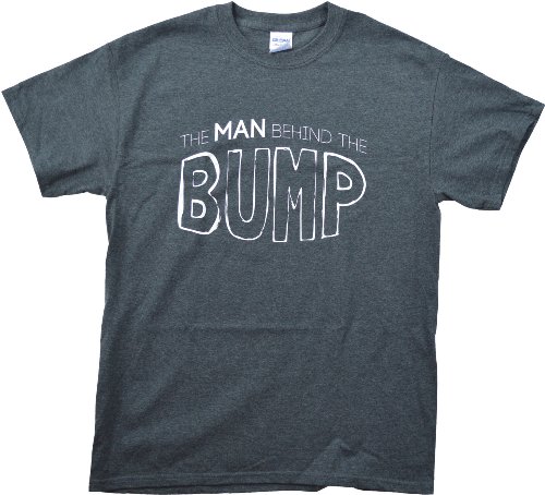 The Man Behind the Bump | Proud New Father Pregnancy Dad Unisex T-shirt
