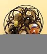 Metal Circle Man Bottle Holder [Kitchen]