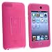 eForCity Soft Silicone Skin Case Shield for Apple iPod touch 1G/2G/3G - Hot Pink