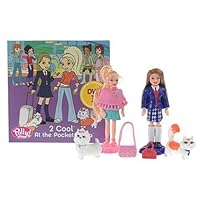 Polly Pocket - 2 Cool at Pocket Plaza - DVD with Polly and Pia Dolls and Fashions