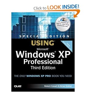 51X3KN8SFEL. BO2,204,203,200 PIsitb sticker arrow click,TopRight,35, 76 AA300 SH20 OU01  Special Edition Using Microsoft Windows XP Professional (3rd Edition)