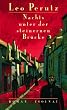 Nachts unter der steinernen Br�cke: Roman