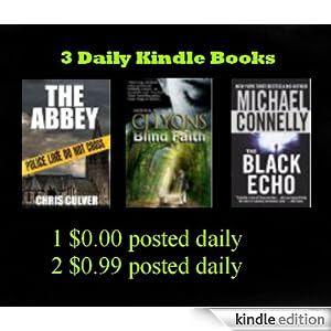 3 Daily Kindle Books
