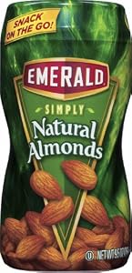 Emerald Almonds, Simply Natural, 12 Count