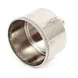 uxcell ダイヤモンドガラスホールソー メガネタイルセラミックス用 シルバートーン 1個入り