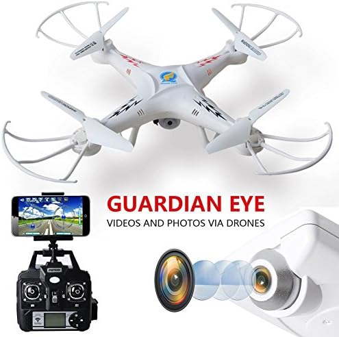 Quadcopter Helicopter 2.4Ghz 6-Axis Gyro Drone With 2MP HD Camera