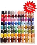 80 Cones (1100 Yards Each) of Polyester Embroidery Threads for Janome, Brother Babylock Singer Pfaff Husqvarna Bernina Machines From Threadnanny