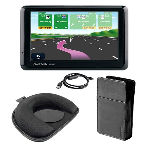 Garmin nüvi 1390T Kit with GPS, Carrying Case, Mount and USB Cable