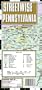 Streetwise Pennsylvania Map - Laminated State Road Map of Pennsylvania