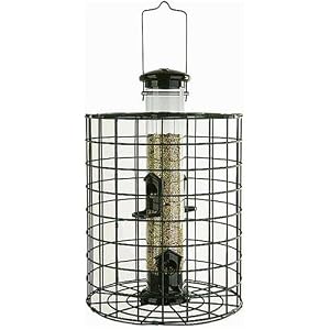 Audubon #NATUBE3 Squirrel Proof Caged Tube Type Wild Bird Feeder by 