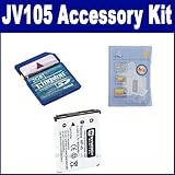 Fujifilm Finepix JV105 Digital Camera Accessory Kit includes: ZELCKSG Care  ....