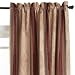 52-Inch by 63-Inch Tuscan Stripe Thermal Backed Pole Top Panel, Autumn