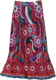 Paperdoll Girls 7-16 Maxi Boho Printed Skirt