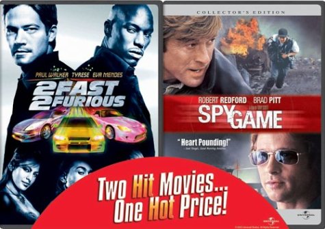2 Fast 2 Furious/Spy Game 2PK