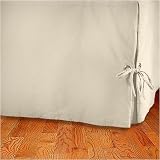Crew Brushed Twill Bed Skirt
