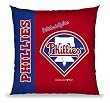 Biederlack Philadelphia Phillies Vertical Stitch Pillow