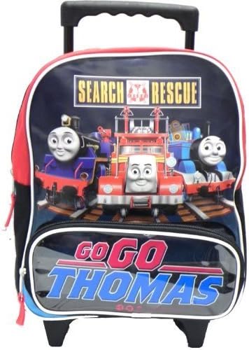 Thomas the Train 12" Toddler Rolling Backpack and Tumbler and Wallet Set