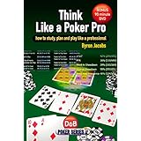 think like a poker pro how to study plan and play like a professional book  cd