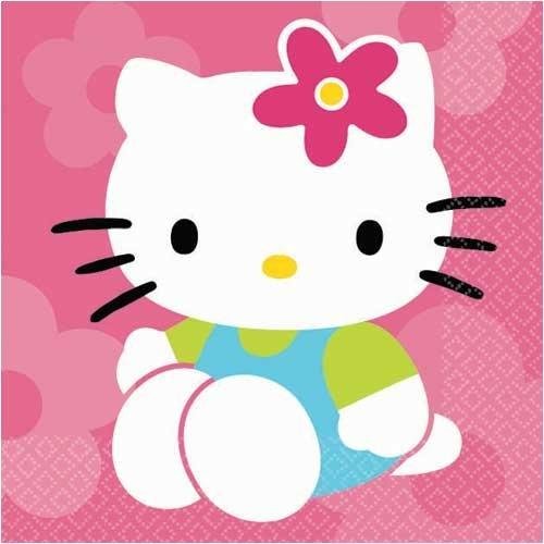 Hello Kitty Flower Fun Lunch Napkins 16ct