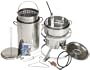 Eastman Outdoors 38076Kit Stainless Steel Turkey Fry Pot, Fish Basket and Burner