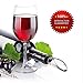 Wine Chiller: 4-in-1 Stainless Steel Iceless Wine Chiller Stick with Aerator and Pourer.