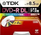 TDK DVD-R�f�[�^�p �Ж�2�w 8.5GB �z���C�g�v�����^�u�� [DVD-R85PWN]