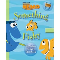 Finding Nemo Something Fishy: A Sticker-Activity Storybook with Sticker (Sticker-Activity Storybooks)
