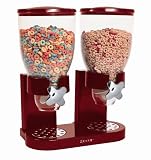 Double Dry Food Dispenser- Red