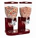 Double Dry Food Dispenser- Red
