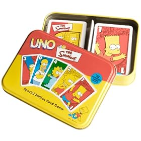 The Simpsons Uno Deluxe Card Game