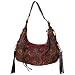 Gigi Chantal Small Red Tapestry Purse with Tassels