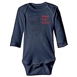 NINKI ベビー服 ファック　じじ 長袖 カバーオール 6ヶ月~24ヶ月 100%コットン 出産祝い Size 24 Months ライトブルー