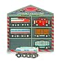 Melissa & Doug Wooden Train Cars Set