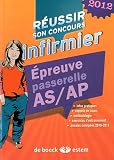 Réussir son concours infirmier AS/AP 2012 épreuve passerelle