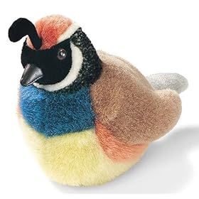  California Quail - Audubon Plush Bird (Authentic Bird Sound)