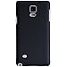 Nillkin Frosted Shield Matte Hard Back Case Cover Shell Pack of Screen Protector Film Compatible for Samsung Galaxy Note 4 N9100 (Black)