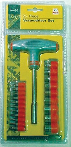 T-Handle Bit & Socket Set 21pcs