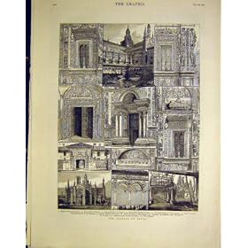 Copie 1883 de Clo�tre d'Ade de ? de Fa� de Fen�tre de Certosa Pavie