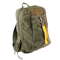 Olive Drab Vintage Canvas Flight Bag