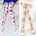 Girl Pants Printing Flower Toddler Classic Leggings 2-14Y