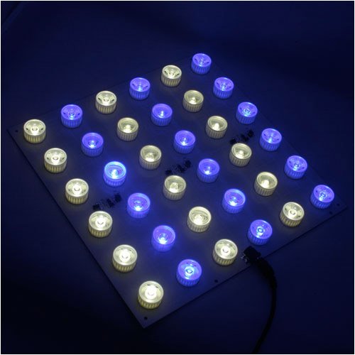 WHITE + BLUE LED Aquarium Reef corals grow light Panel,2501W+B WHITE + BLUE LED Aquarium Reef corals grow light Panel,2501W+B