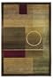 Om Area Rug, 8' SQUARE, MULTI