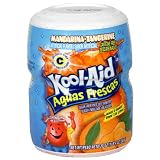 Kool-Aid Drink Mix, Mandarin Tangerine, Sugar Sweetened, 20-Ounce Containers (Pack of 6)