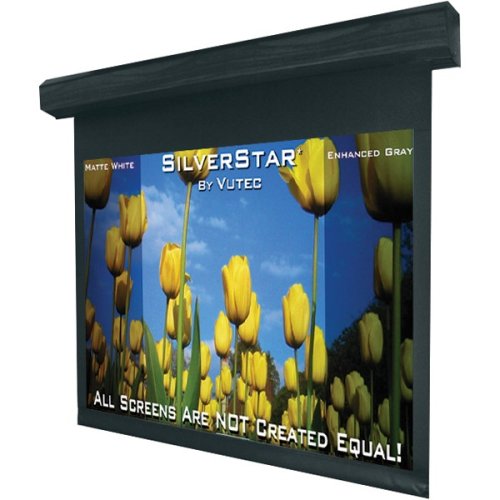 120 Lectric I 4:3 Motorized Projection Screen - 96 X 72 Hard Wired Optional Remote