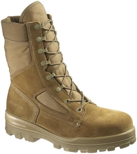 Men's Bates DuraShocks Steel Toe Boots Olive Mojave, OLIVE MOJAVE, 9.5XW