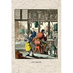 Tin Smith 28x42 Giclee on Canvas