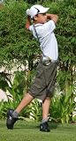 Boy's Golf Polo Shirt with UV Sun Protection & Moisture Wicking Features