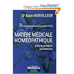 Mati�re medicale homeopathique